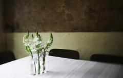 "Photo de Blumen - Restaurant in der Bar"